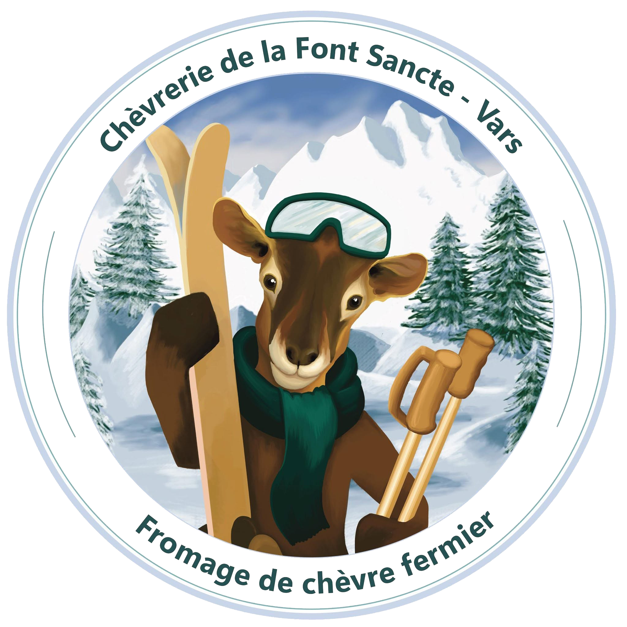 Logo chevrerie de la font sancte